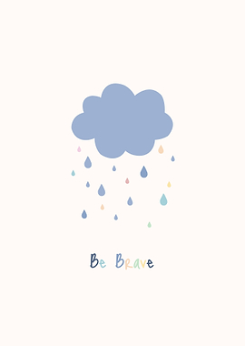 Be Brave Baby Poster