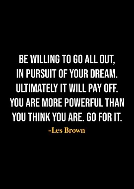 Les Brown Quotes