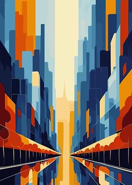 Happiness Abstract Art