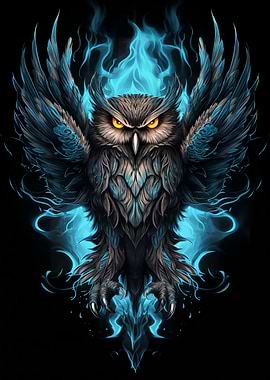 Ice Gaze Owl