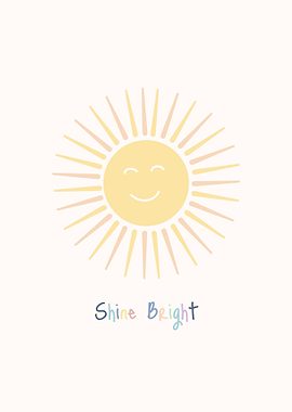 Shine Bright Baby Poster