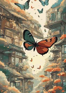 Butterfly Anime Fantasy 5