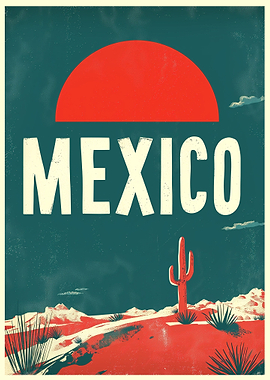 Mexican Vintage Landscape