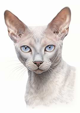 Colorpoint Shorthair cat