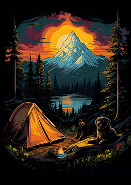 the mountain campfire