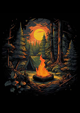 the mountain campfire