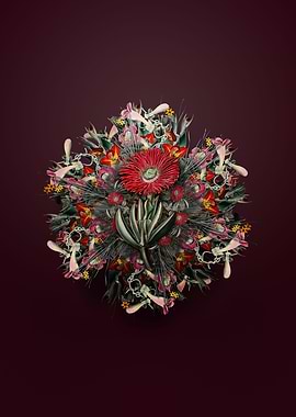 Red Edged Fig Marigold