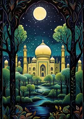 Taj Mahal of India