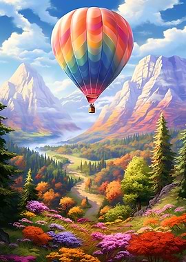 hot air balloon