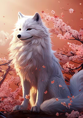 wolf cherry blossom