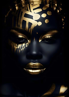 Afro Woman Portrait 4