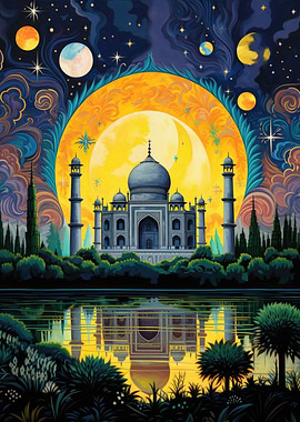 Taj Mahal of India
