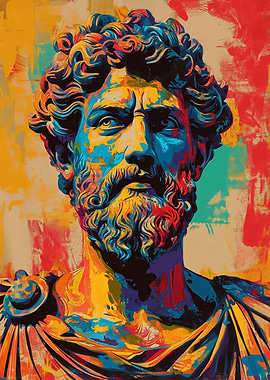 Marcus Aurelius Pop Art