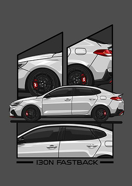 hyundai i30n white