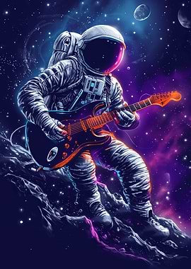Space Astronaut Guitar