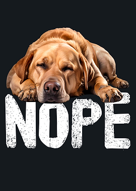 Labrador Nope Gift