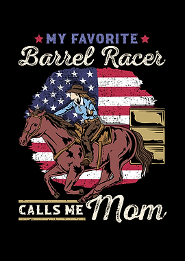 Barrel Racing Mom