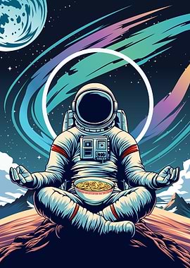 Astro meditate with Ramen