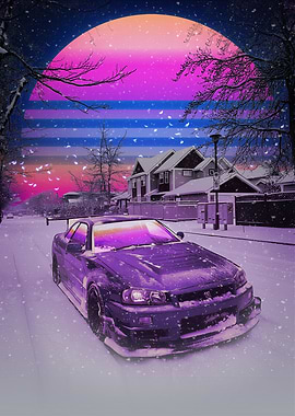 GTR R34 Winter