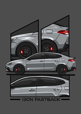 hyundai i30n grey