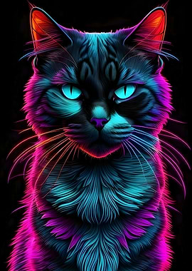 illustration beloved cat