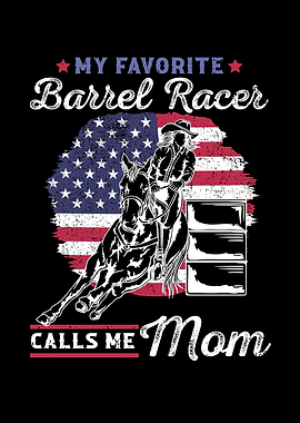 Barrel Racing Mom