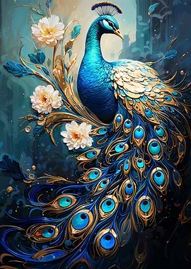 Mythical Peacock