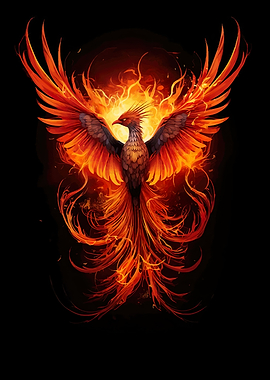 phoenix bird art