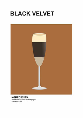 cocktail drink print