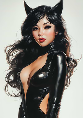 Asian Latex Kitty