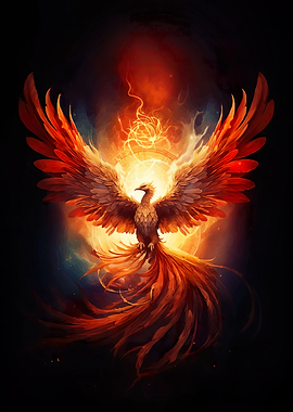 phoenix bird art