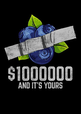 Duct Tape Blueberry Fruit