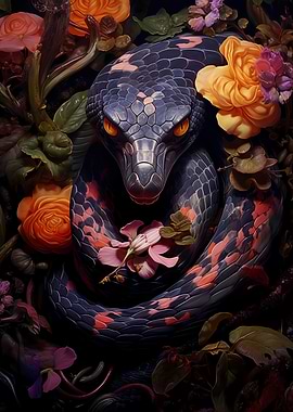 Rose Guarded Serpent