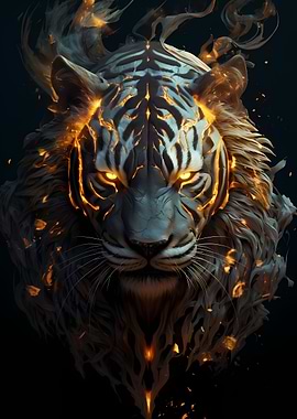 Wild fire Tiger Head gold