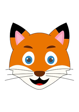 Cute fox face