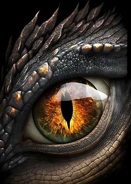 golden dragon eye