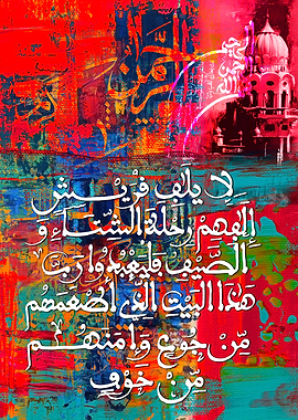 Surah Quraysh Wall Art