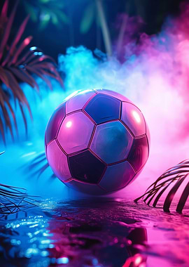Sport Neon Football