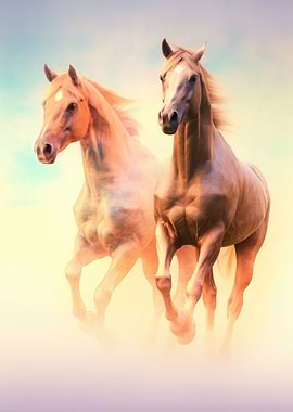 Horse Douple Exposure