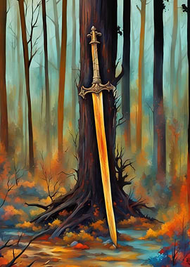 Sword in Forest