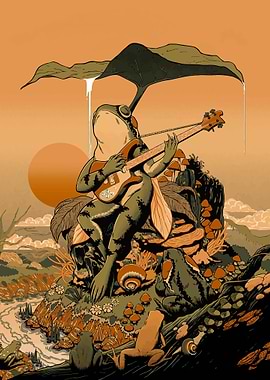 A Magical Dawn on The Hill