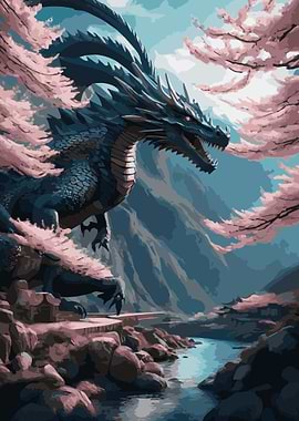 Dragon Cherry Blossom 4