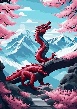 Dragon Cherry Blossom 6