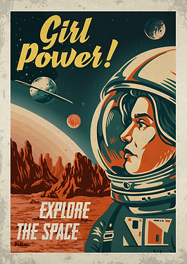 Girl Power Explore Space