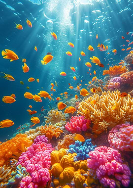 Colorful Coral Reef