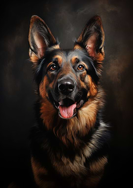 German Shepherd dog
