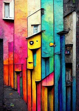 Abstract street art III