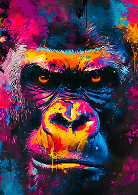 Paintful Gorilla