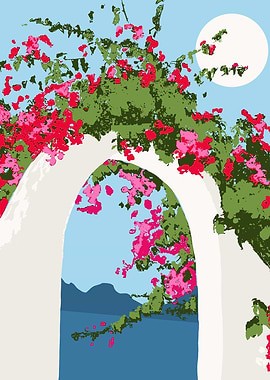 Bougainvillea Arch