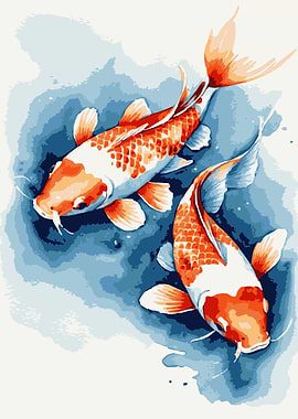Japanese Koi Fish 5